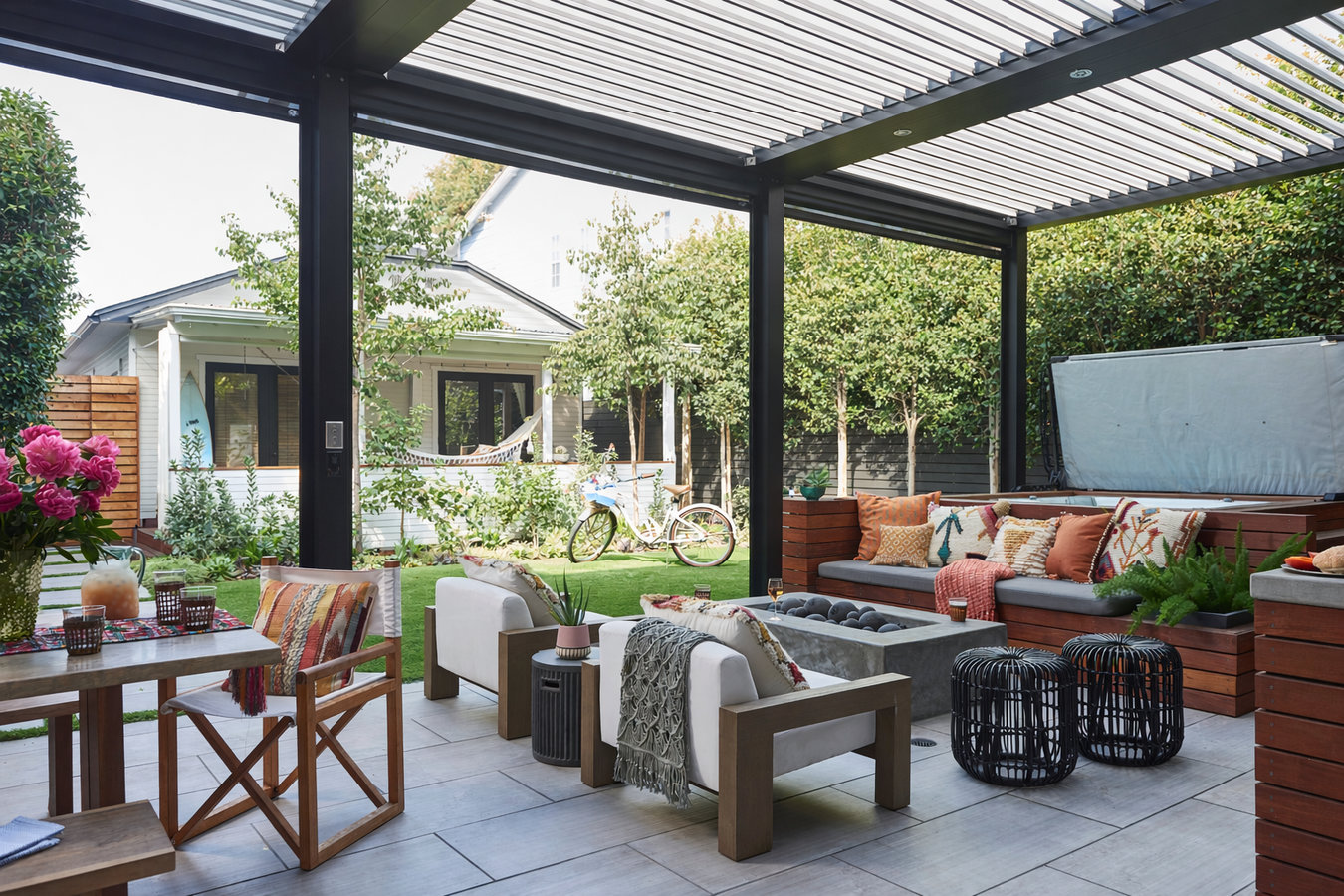 Concrete patio construction in Rialto, CA